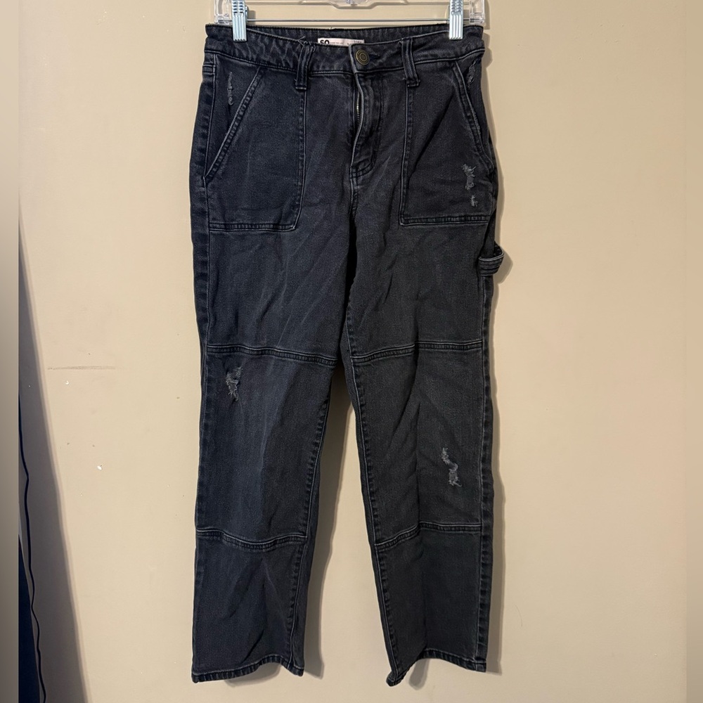 SO Women's Black Cargo Pants